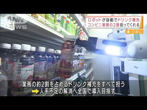 Robot That Stocks Shelves in Japan